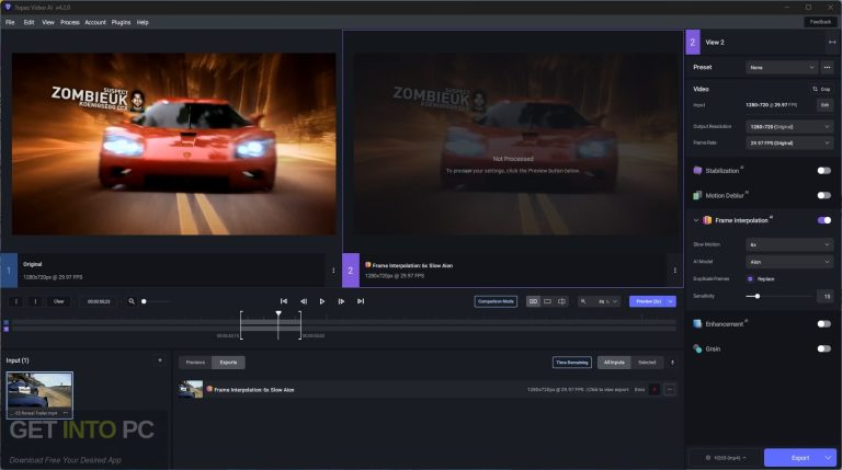 Topaz Video AI Pro 2026 Free Download | Getintopc