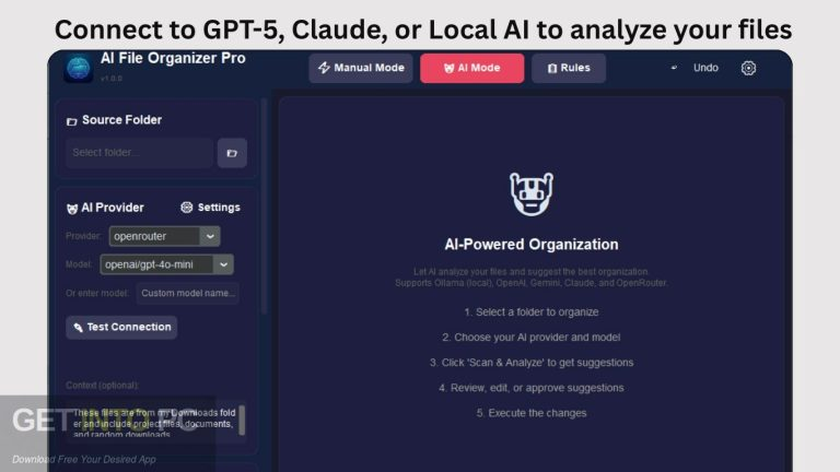 AI File Organizer Pro 2026 Free Download Getintopc