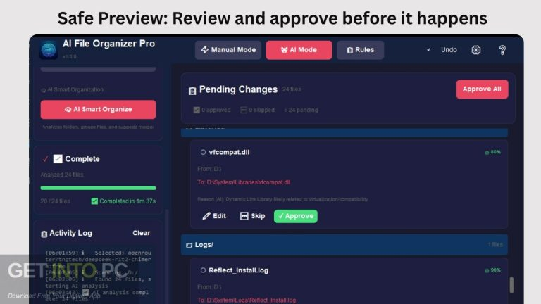 AI File Organizer Pro 2026 Free Download Getintopc